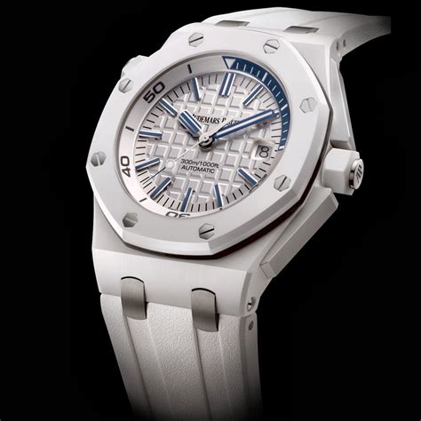 audemars piguet royal oak offshore diver white|royal oak offshore diver price.